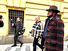 Odsouzený exposlanec Dominik Feri odchází od Mstského soudu v Praze (22. dubna...