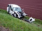 Nehoda dvou aut, kamionu a autobusu na obchvatu eské Skalice u íkova na...