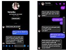 Policist� zve�ejnili i screenshoty komunikace vyd�ran�ho mu�e s pachatelem.