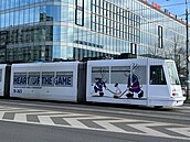 Ostravou bude v dob hokejového mistrovství svta projídt speciální tramvaj....