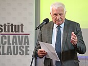 Exprezident Václav Klaus zkritizoval dvacet let eska v Evropské unie a...