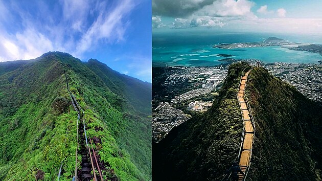 Slavn havajsk schody do nebe kon kvli turistm