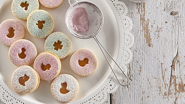 Suenky s citronovým krémem