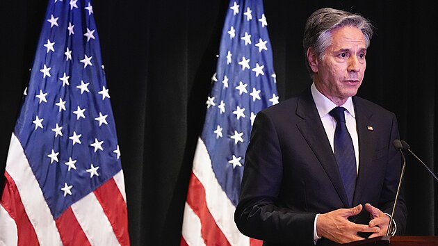 Americký ministr zahrani�í Antony Blinken (26. dubna 2024)