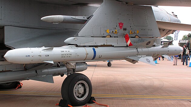 Vykvac zen stela ALARM podven na letounu Tornado GR.4