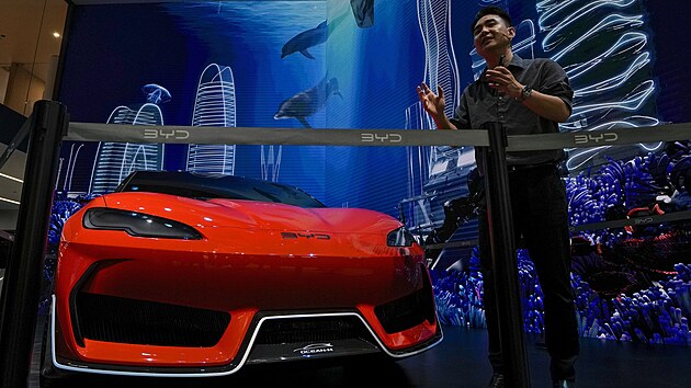 BYD Ocean-M na autosalonu v Pekingu