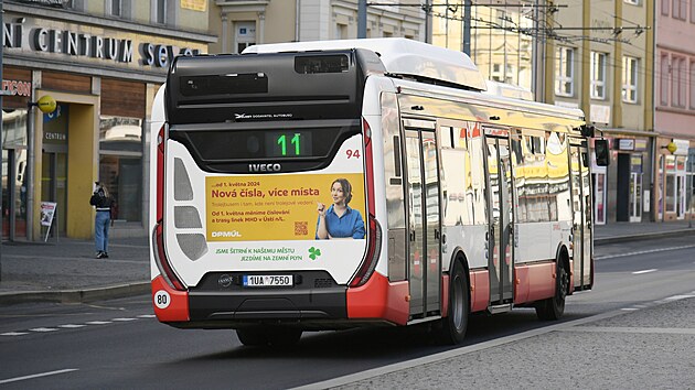 Dopravn podnik v st nad Labem mn sla i trasy linek. Ve mst naplno b informan kampa.