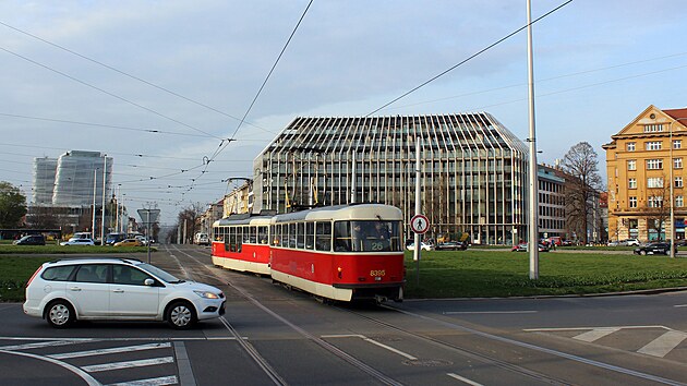 Doprava na Vtznm nmst v Praze (20.bezna 2024)