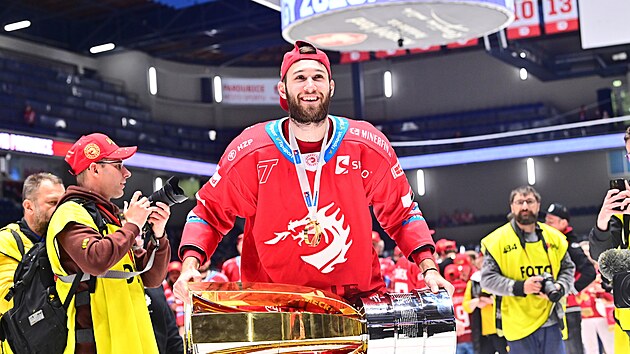 Daniel Kurovsk s pohrem pro vtze extraligy.