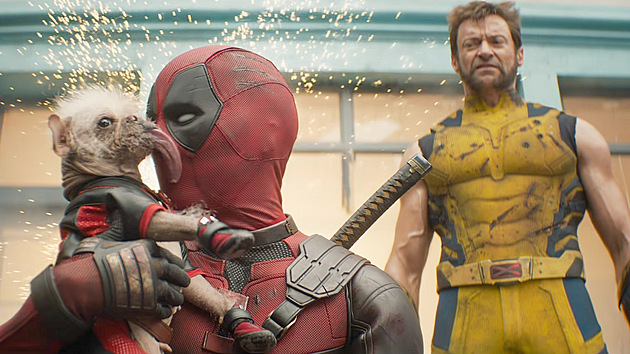 Ryan Reynolds a Hugh Jackman ve filmu Deadpool & Wolverine (2024)