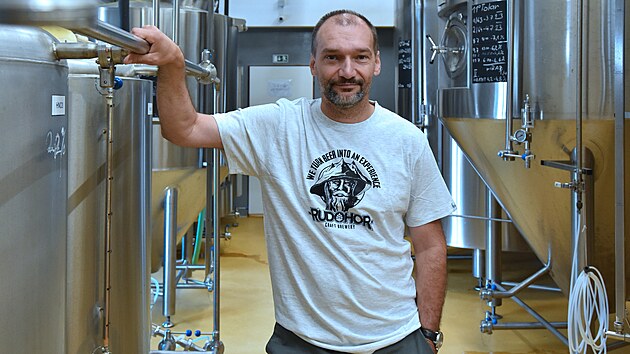 Zakladatel pivovaru Rudohor plánuje postupné rozíení výroby. Zárove vak...
