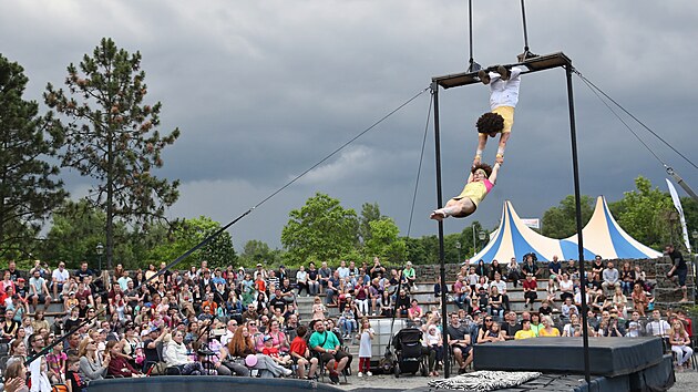 Mezinrodn festival Cirkulum prezentuje a popularizuje umleck nry, jako jsou nov cirkus, pantomima i poulin, pohybov a improvizan divadlo.