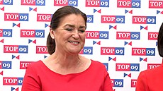 Lang�ádlová kon�í ve vlád�. Mén� podle �éfky TOP 09 myslela na prezentaci