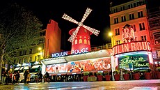 Proslulá tanírna Moulin Rouge (ervený mlýn) vznikla na úpatí Montmartru v...