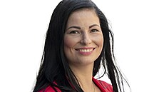 Pirátská politi�ka Zuzana Klusová z Karviné.
