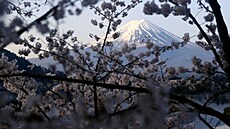 Japonská hora Fud�i (14. dubna 2024)