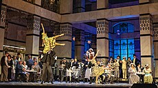 Z inscenace Pucciniho Vlatovky v newyorsk Metropolitn opee