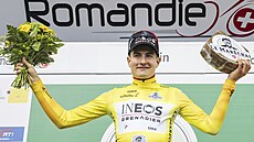 panlský cyklista Carlos Rodríguez se po 4. etap závodu Kolem Romandie dostal...