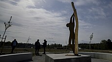 Areál památníku v Letech (23. dubna 2024)