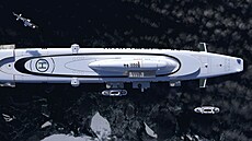 Návrh luxusní ponorky a jachty v jednom od rakouské spolenosti Migaloo