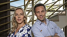 Edita Vojtková a její bratr Roman Vojtek (2024)