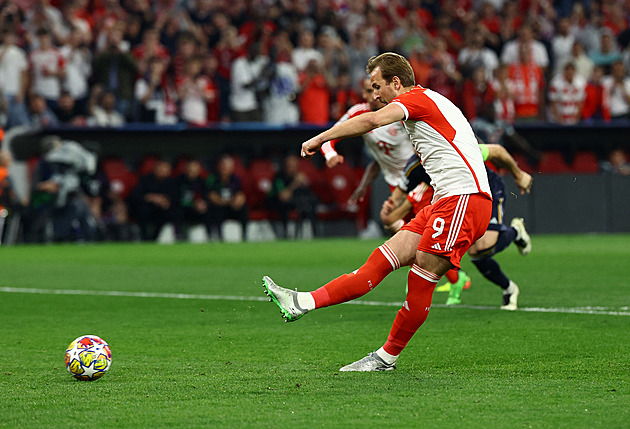 ONLINE: Bayern - Real 2:1, domácí bleskově otáčí, z penalty pálí Kane