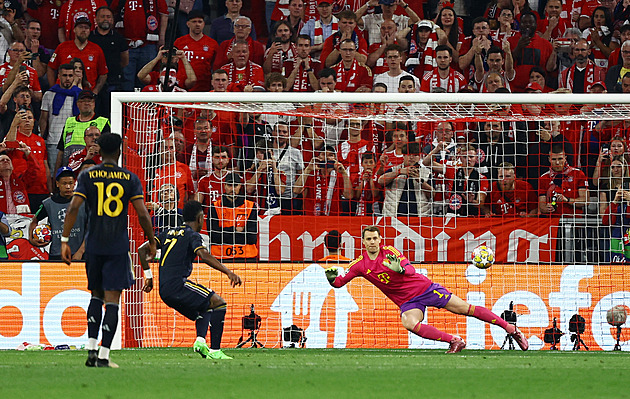 Bayern - Real 2:2, otočka domácích i dvě penalty. Hosté berou cennou remízu