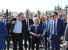 Pedsedkyn Evropské komise Ursula von der Leyenová se v rámci návtvy Prahy...