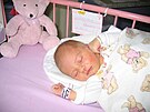 Charlotte Ella Gottová ti dny po narození (3. kvtna 2006)