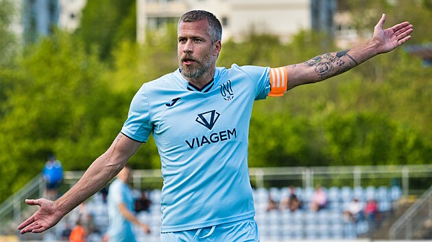 27. 4. 2024, �esk� fotbalov� liga, FK Viagem �st� nad Labem - Slovan Velvary....