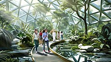 Dubaj pedstavila ambiciózní pobení regeneraní projekt Dubai Mangroves...