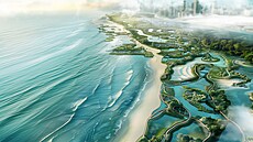 Dubaj pedstavila ambiciózní pobení regeneraní projekt Dubai Mangroves...