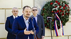 Zástupci sociální demokracie (SOCDEM) si spole�n� s odborá�i o den d�íve...