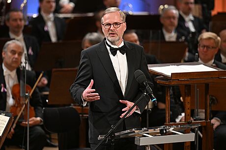 Koncert eské filharmonie k 20. výroí vstupu R do EU, 30. dubna 2024, Praha....