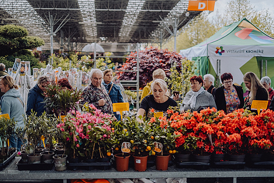 Tradi�ní jarní výstava Floria na výstavi�ti v Krom��í�i (duben 2024)