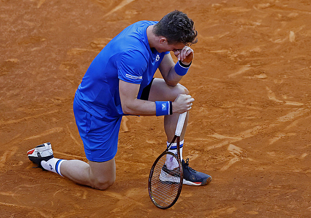 Lehečka se po zranění zad z Madridu odhlásil z tenisového turnaje v Římě