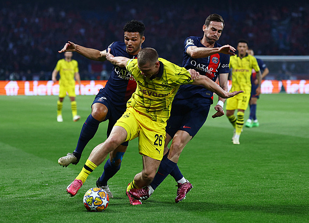 ONLINE: PSG - Dortmund 0:0, souboj o finále LM, hosté hájí těsný náskok