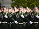 Rutí vojáci pochodují bhem vojenské pehlídky ke Dni vítzství v Moskv u...