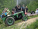 Jedenáctý roník tradiní traktoriády, 4. kvtna 2024, Zdchov, Vsetínsko.