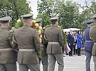 Prezident Petr Pavel pi vzpomínkové akci na praském Vítkov. (8. kvtna 2024)