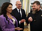 eenský prezident Ramzan Kadyrov na inauguraci ruského prezidenta Vladimira...