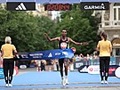 Lemi Berhanu Hayle vtz na Praskm maratonu.