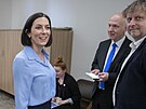 P�edsedkyn� Sn�movny a TOP 09 p�ed jednáním výkonného výboru TOP 09