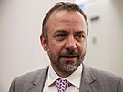 Marek �ení�ek p�ed jednáním výkonného výboru TOP 09