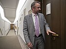 Marek �ení�ek p�ed jednáním výkonného výboru TOP 09