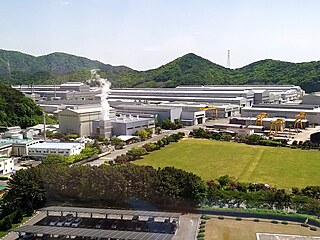 Centrála a areál jihokorejské firmy Doosan Enerbility.