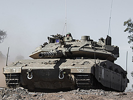 Izraelský tank Merkava 4