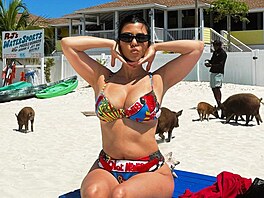 Kourtney Kardashianová Barkerová (duben 2024)