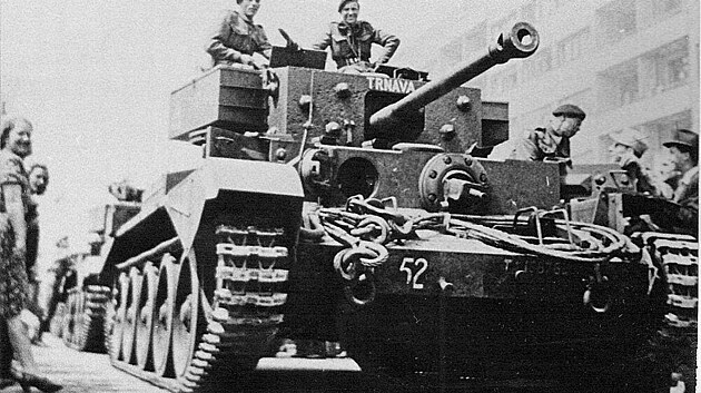 Tank Cromwell eskoslovenské samostatné obrnné brigády