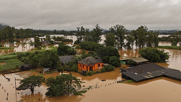 Zplavy na jihu Brazlie (2. kvtna 2024)